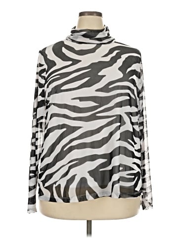 Attitudes by Renee Long Sleeve Blouse (view 1)