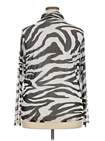 Attitudes by Renee Long Sleeve Blouse (view 2)