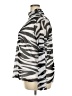 Attitudes by Renee Animal Print Silver Long Sleeve Blouse Size 2X - photo 5