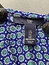 Gap Outlet Blue 3/4 Sleeve Blouse Size L - photo 7