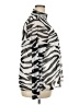 Attitudes by Renee Animal Print Silver Long Sleeve Blouse Size 2X - photo 4