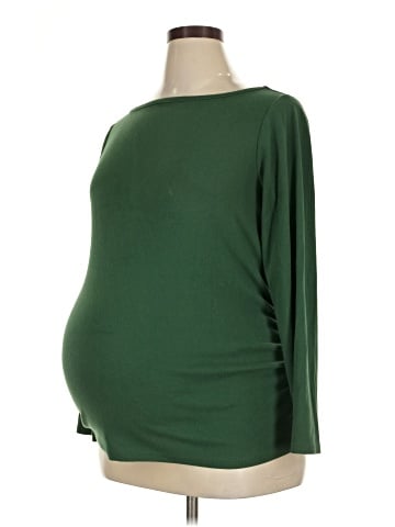 Old Navy - Maternity 3/4 Sleeve T-Shirt (view 1)