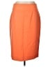 J.Crew Solid Orange Formal Skirt Size 12 (tall) - photo 1