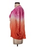 YFB 100% Rayon Ombre Orange 3/4 Sleeve Blouse Size XS - photo 5