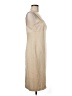 Patra 100% Polyester Solid Tan Cocktail Dress Size 8 - photo 4