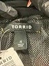 Torrid 100% Polyester Print Black Raincoat Size 4X Plus (4) - photo 6