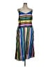 ASOS 100% Polyester Stripes Blue Casual Dress Size 14 - photo 1