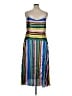ASOS 100% Polyester Stripes Blue Casual Dress Size 14 - photo 2