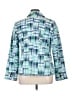 Talbots Checkered-gingham Blue Blazer Size 16 - photo 2
