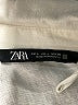 Zara Ivory Long Sleeve Button-Down Shirt Size L - photo 7