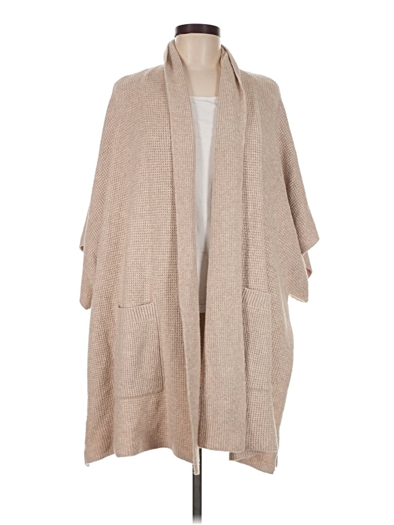 Pre-owned Aerie Poncho In Tan