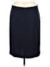 St. John Solid Blue Wool Skirt Size 12 - photo 2