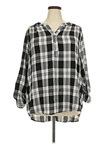 Jane and Delancey 3/4 Sleeve Blouse (view 1)