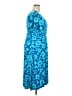 L.L.Bean Paisley Blue Casual Dress Size 2X - photo 4