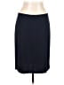 St. John Solid Blue Wool Skirt Size 12 - photo 1