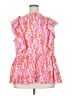 Emily Wonder Pink Sleeveless Blouse Size 2X - photo 2