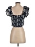 Do & Be 100% Cotton Black Short Sleeve Top Size S - photo 2