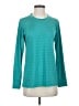 Zyia Active Teal Long Sleeve T-Shirt Size S - photo 1