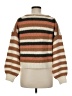 Madewell Stripes Brown Pullover Sweater Size M - photo 2