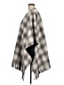 E Studio 100% Polyester Gray Poncho One size - photo 5