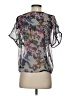 Willow & Clay 100% Polyester Gray Short Sleeve Blouse Size S - photo 2