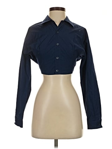 ami alexandre mattiussi Long Sleeve Blouse (view 1)
