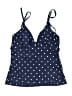 Kona Sol Polka Dots Blue Swimsuit Top Size L - photo 1