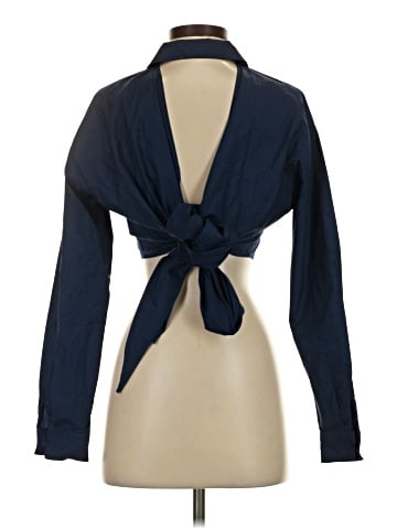 ami alexandre mattiussi Long Sleeve Blouse (view 2)