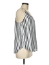 Ann Taylor LOFT Blue Sleeveless Blouse Size M - photo 4