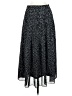 WD.NY 100% Polyester Polka Dots Black Casual Skirt Size S - photo 1
