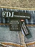 FDJ Argyle Blue Jeans Size 2 - photo 7