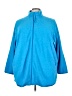 Woman Within 100% Polyester Blue Track Jacket Size 26 (2X) - photo 1