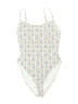 Unbranded Print Ivory One Piece Swimsuit Size M (estimated) - photo 1