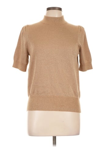 MICHAEL Michael Kors Short Sleeve Turtleneck (view 1)