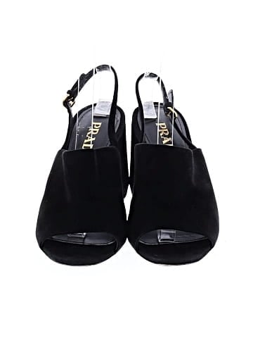 Prada Suede slingback sandals (view 2)
