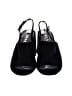 Prada Black Suede slingback sandals Size EU 38 - photo 2