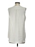Gap 100% Polyester Ivory Sleeveless Blouse Size S - photo 2