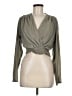 Hyfve Green Long Sleeve Blouse Size M - photo 1