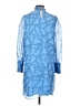 Draper James 100% Polyester Blue Cocktail Dress Size S - photo 2