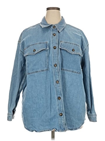 Madewell Long Sleeve Button-Down Shirt (view 1)