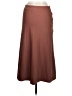 Unbranded Solid Brown Casual Skirt Size M - photo 2