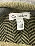 Calvin Klein 100% Acrylic Chevron-herringbone Green Pullover Sweater Size L - photo 7