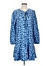 Draper James 100% Polyester Blue Casual Dress Size XS - photo 1