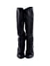 Gucci 100% Leather Black leaeather calf boots Size 8 1/2 - photo 2