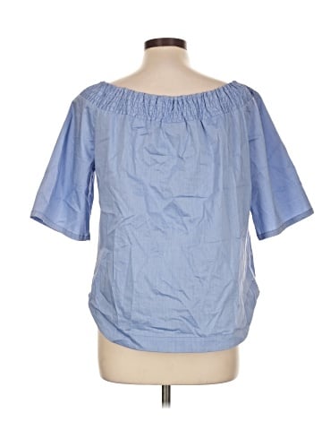 7th Avenue Design Studio New York & Company Short Sleeve Blouse (view 2)