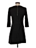 Allison Joy Solid Black Casual Dress Size XS - photo 2