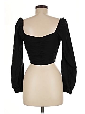 Blue Blush 3/4 Sleeve Blouse (view 2)