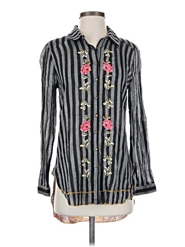 Aratta Silent Journey Long Sleeve Blouse (view 1)