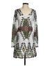 Vocal Print Gray Casual Dress Size S - photo 1