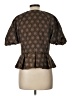 Antonio Melani Brown Short Sleeve Blouse Size 10 - photo 2